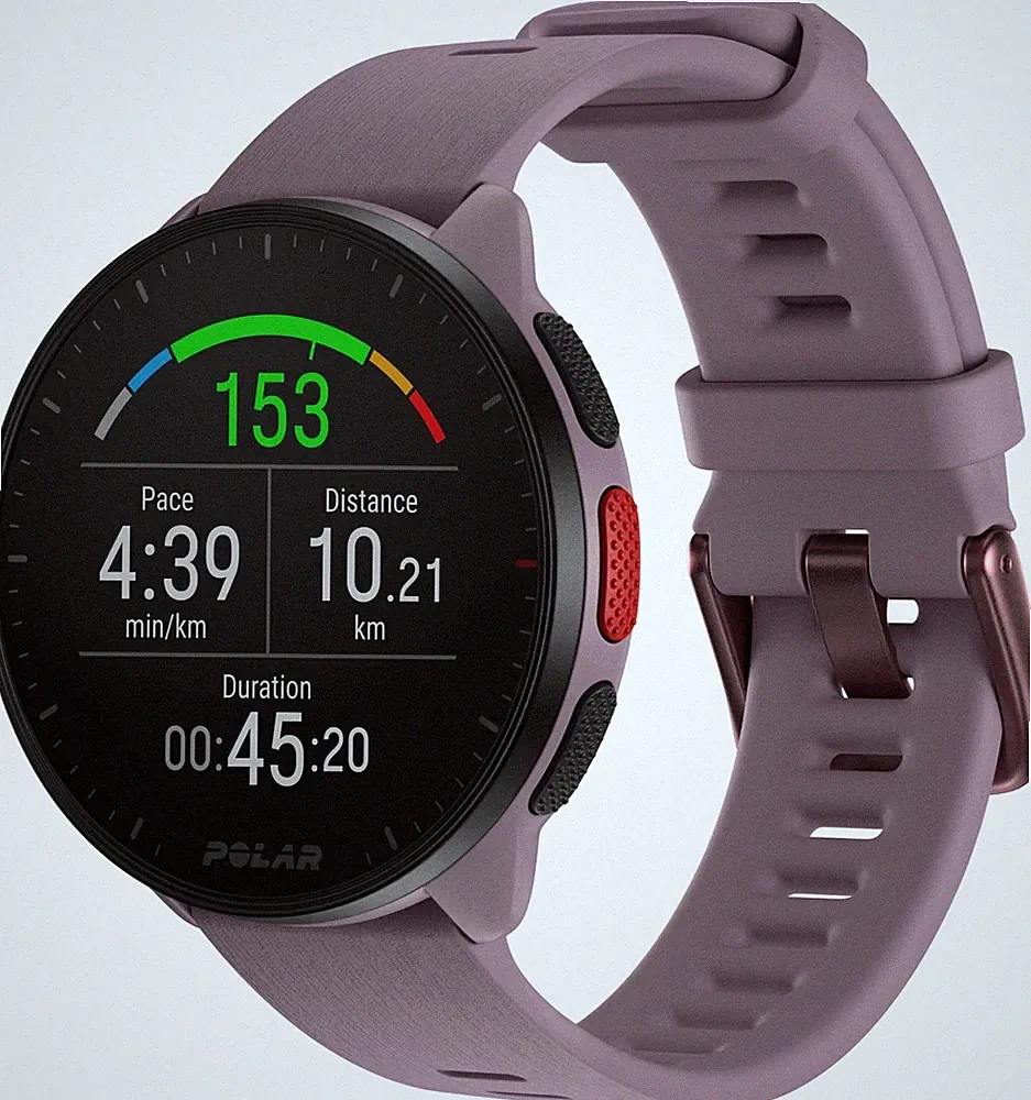 Polar Pacer Purple Dusk GPS Sportuhr Smartwatch Laufuhr BWARE OHNE OVP GEBRAUCHT