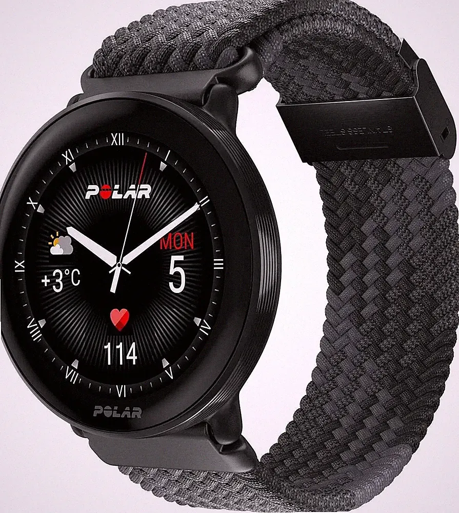 POLAR Sportuhr Fitnessuhr GPS Uhr Ignite 3 Armband Schwarz Größe S M L Unisex581
