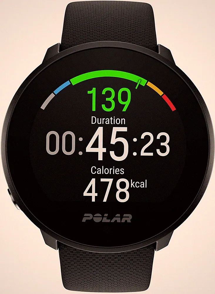 Polar Unite Pulsuhr Fitnessuhr Smartwatch Sportuhr Uhr 43mm schwarz SIEHE TEXT