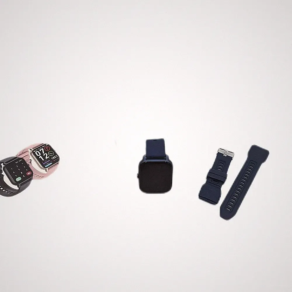 Poounur Smartwatch Herren Telefonfunktion Sportuhr Touchscreen Watch Uhr Fitness