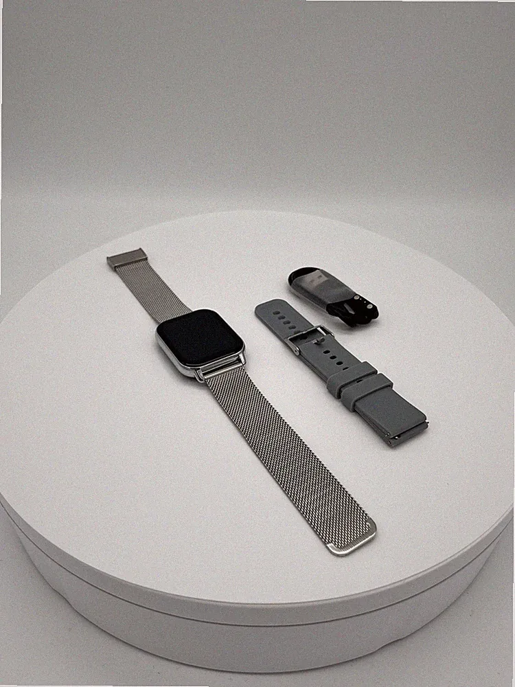 Popglory Smartwatch P66 Fitnessuhr mit Touchdisplay