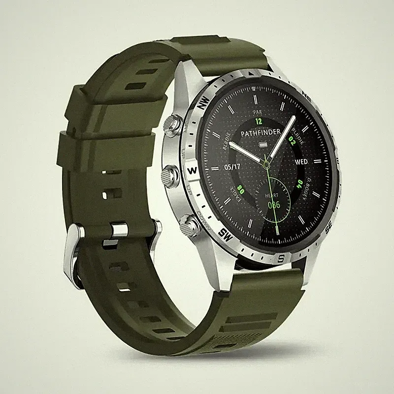 Premium Golfer Style Pro Smartwatch GT45 Multisensor Uhr & Fitnessfunktionen