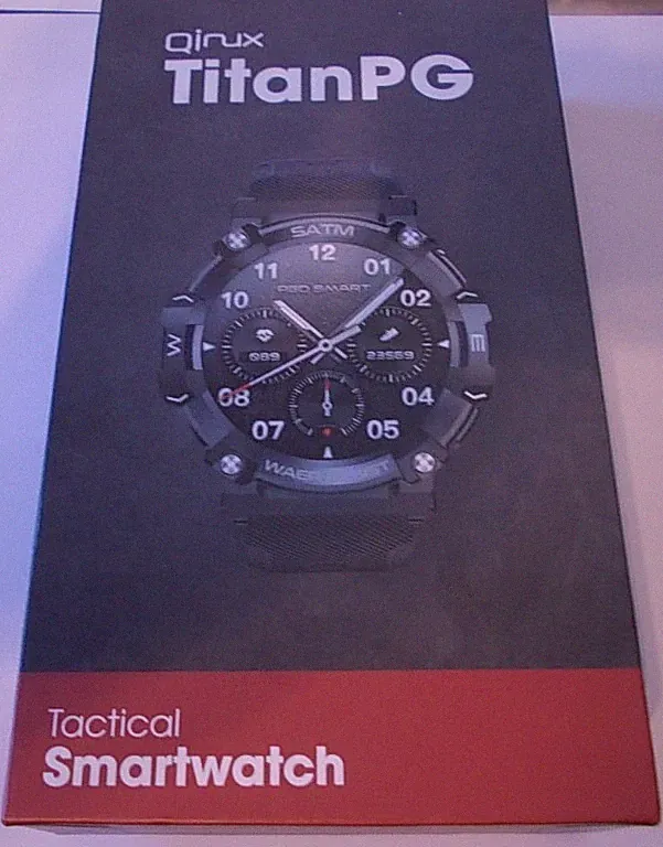 Qinux Titan PG Tactical Smartwatch Neuwertig