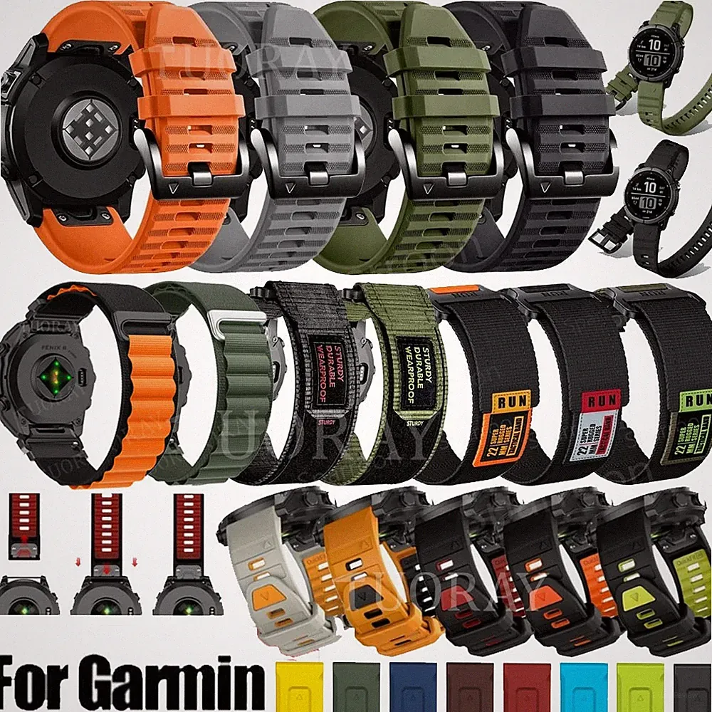 Quick Fit 22/26mm Armband Für Garmin Epix Pro Gen 2 47mm 51mm Ersatz Smartwatch