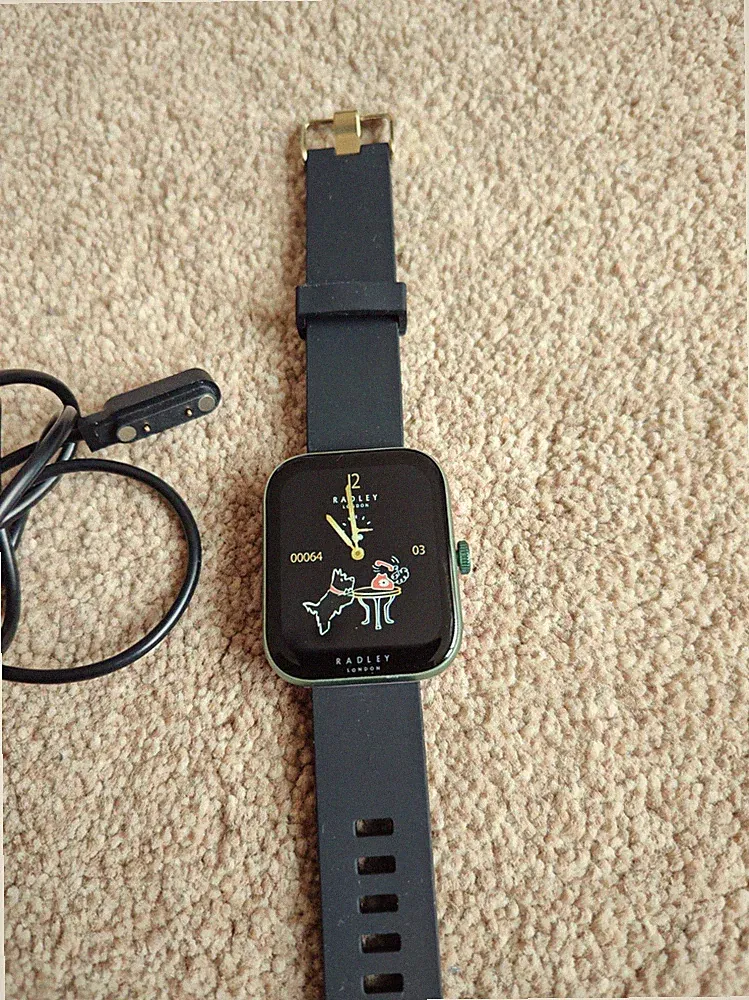 Radley Damen Smartwatch Series 32 Schwarz Gold Grün