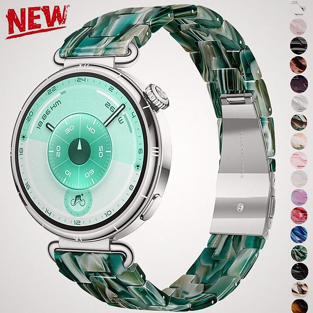 Resin Armband Uhrenarmband Universal Resinband 18/20/22mm Smartwatch Ersatz Band