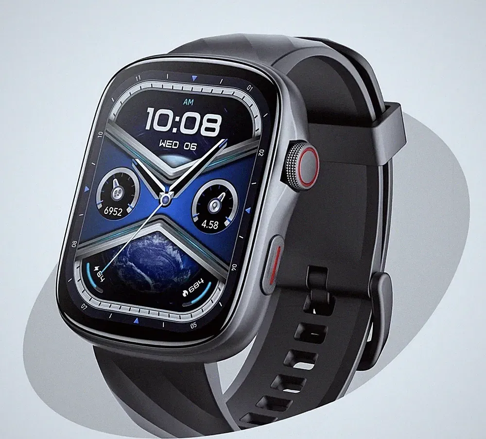 Runmefit WATCH 4 Smartwatch, O2+ Pulssensor, Ersatzband, Sleeptracking, TOP NEU