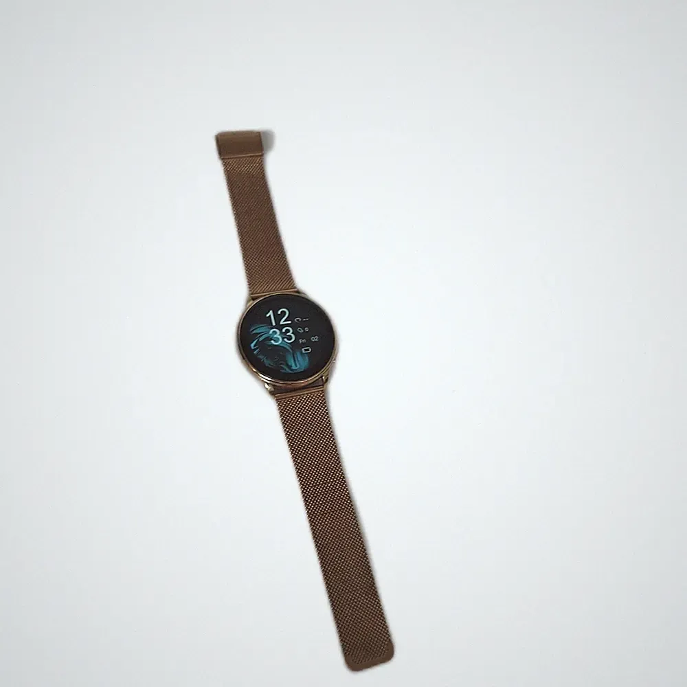 RUXINGX Smartwatch G35 Damenuhr Bluetooth 5.1 Wählen Verbundenheit Goldschm Konn