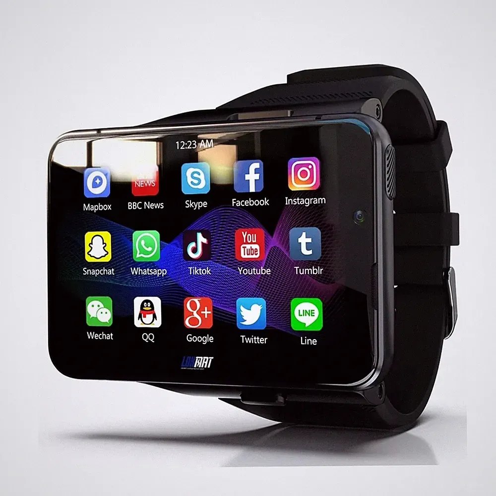 S999 Smartwatch Dualkamera 2300mAh 2.88zoll SimKarte Android 11 4G Smartphone