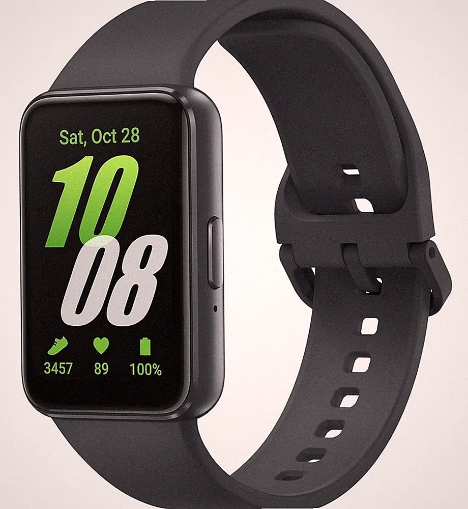 Samsung Galaxy Fit 3 Gray Smartwatch, Fitness-Uhr als Fitness Tracker Aktivivitä