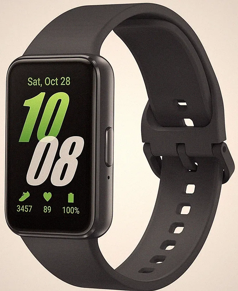 Samsung Galaxy Fit3 Digital 40 mm Smartwatch Rechteckig IP68 312 h Grau