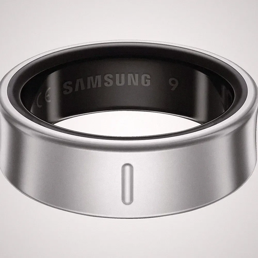 Samsung Galaxy Ring Size 12 Smart Ring Silber (Ring Size 12)