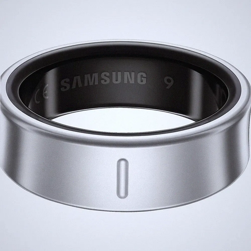 Samsung Galaxy Ring Size 12 Smart Ring Silber (Ring Size 12)
