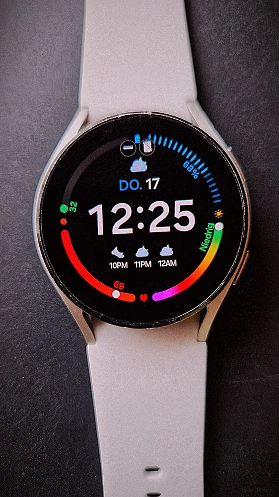 Samsung Galaxy Watch 4 40mm Smart Watch Uhr Fitness Weiß/Silber OVP