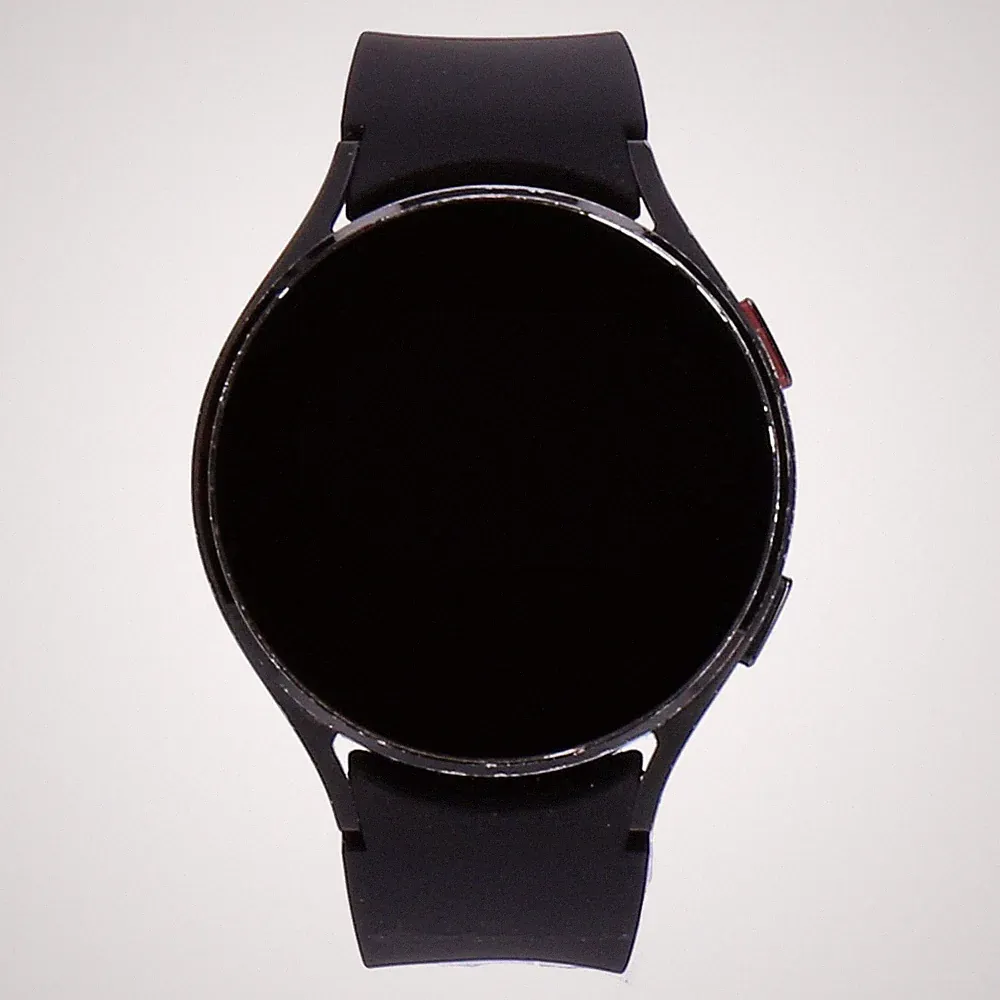 Samsung Galaxy Watch 4 WiFi 44mm Schwarz Android Smartwatch gut
