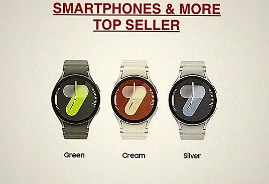 Samsung Galaxy Watch 7, L315 44 mm Aluminium LTE Smartwatch Bluetooth