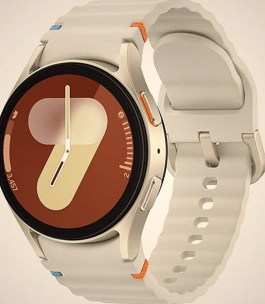 Samsung Galaxy Watch 7 LTE 40mm SM-L305F DE-Modell Smartwatch cream "sehr gut"