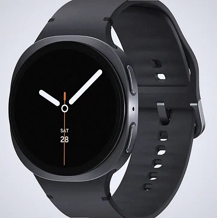 Samsung Galaxy Watch 8 44 mm Smartwatch Graphite (145-205 mm) Kautschuk