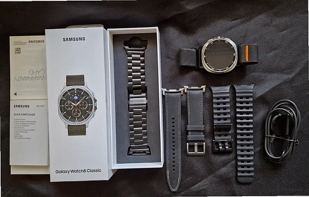 Samsung Galaxy Watch 8 Classic Bluetooth+LTE Smartwatch 46mm Black - Wie NEU !!!
