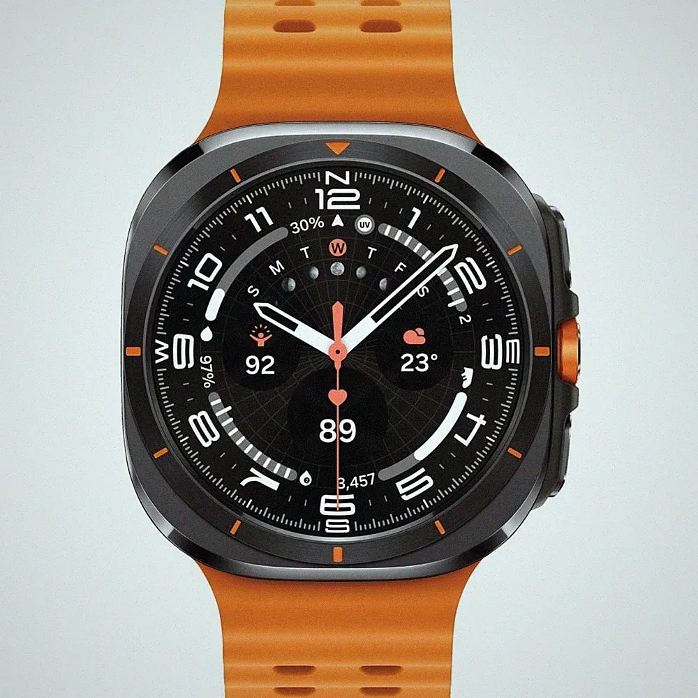 Samsung Galaxy Watch Ultra 47 mm LTE Smartwatches Titanium Gray (90-140 mm)