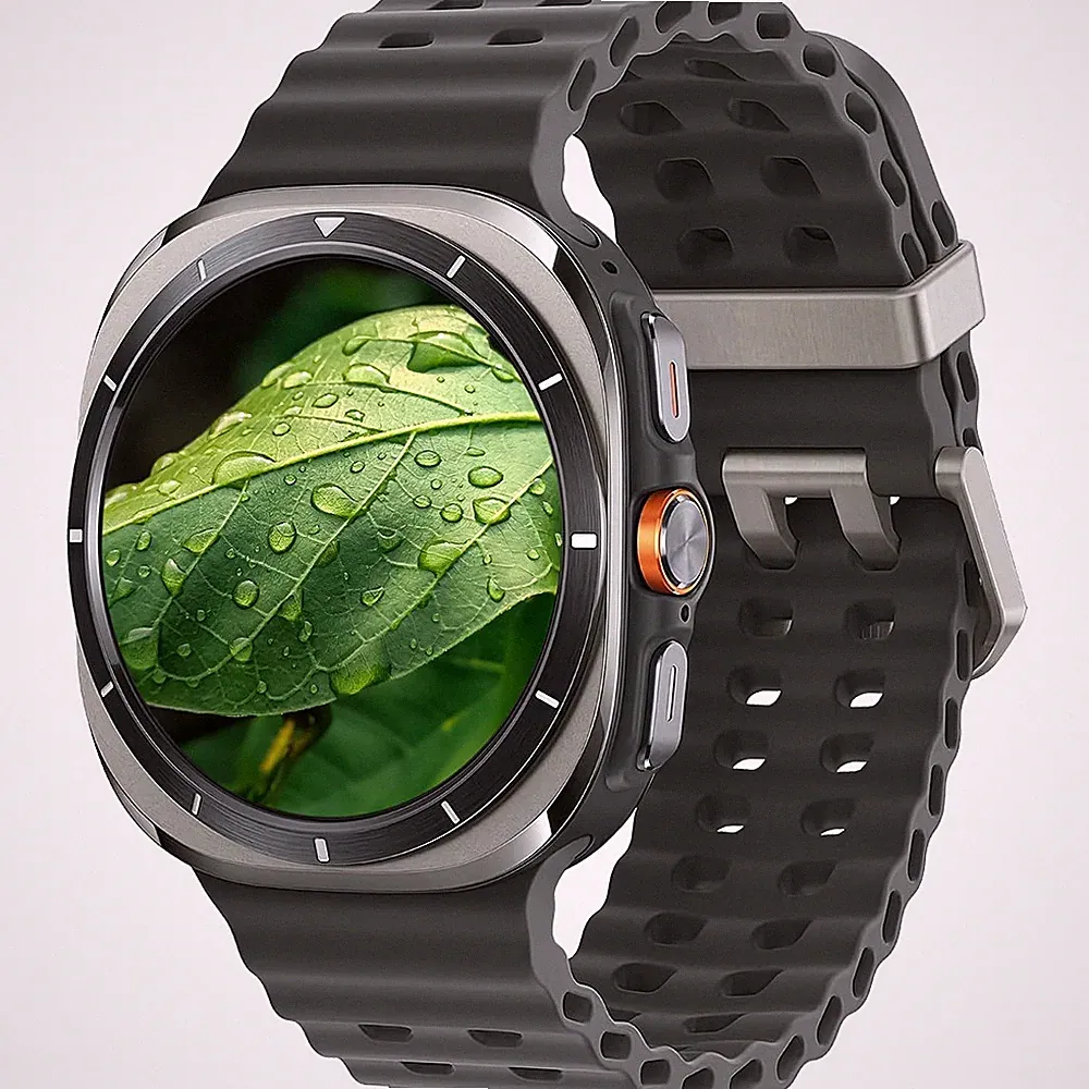 Samsung Galaxy Watch Ultra 47 mm - LTE Titanium Silver (2025) Smartwatch Wie Neu