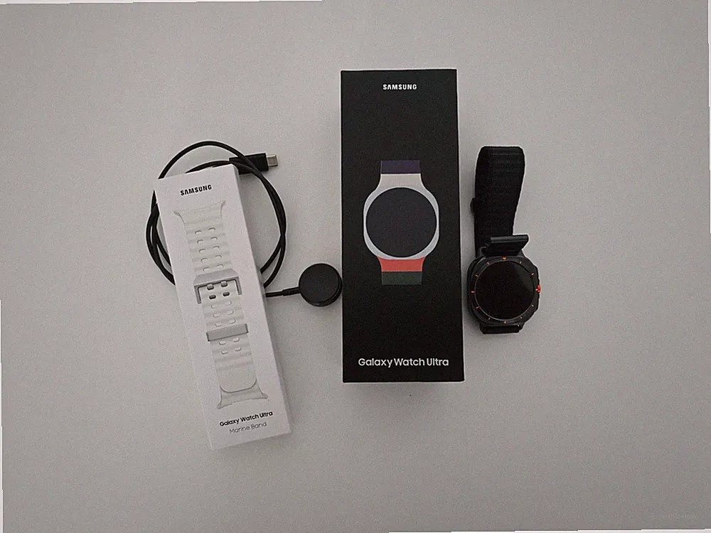 Samsung Galaxy Watch Ultra LTE 47mm Titanium OVP + 2 Original Samsung Armbänder