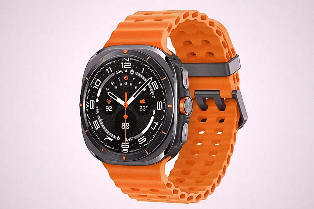 Samsung Galaxy Watch Ultra LTE SM-L705 2025 Orange 47 mm 64 GB Smartwatch eSIM