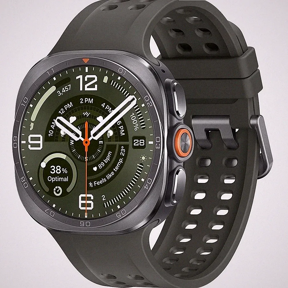 Samsung Galaxy Watch Ultra2 LTE SM-L715 Smartwatch Titanium Silver NEU