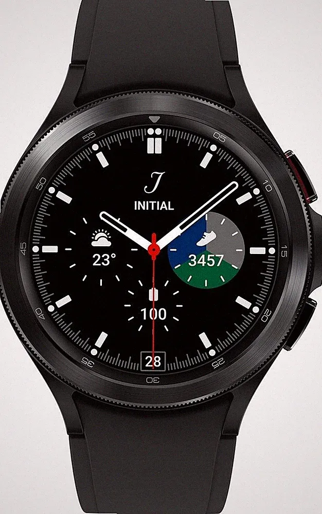 Samsung Galaxy Watch4 Classic WiFi 46 mm SM-R890F Fitnessuhr Smartwatch Schwarz