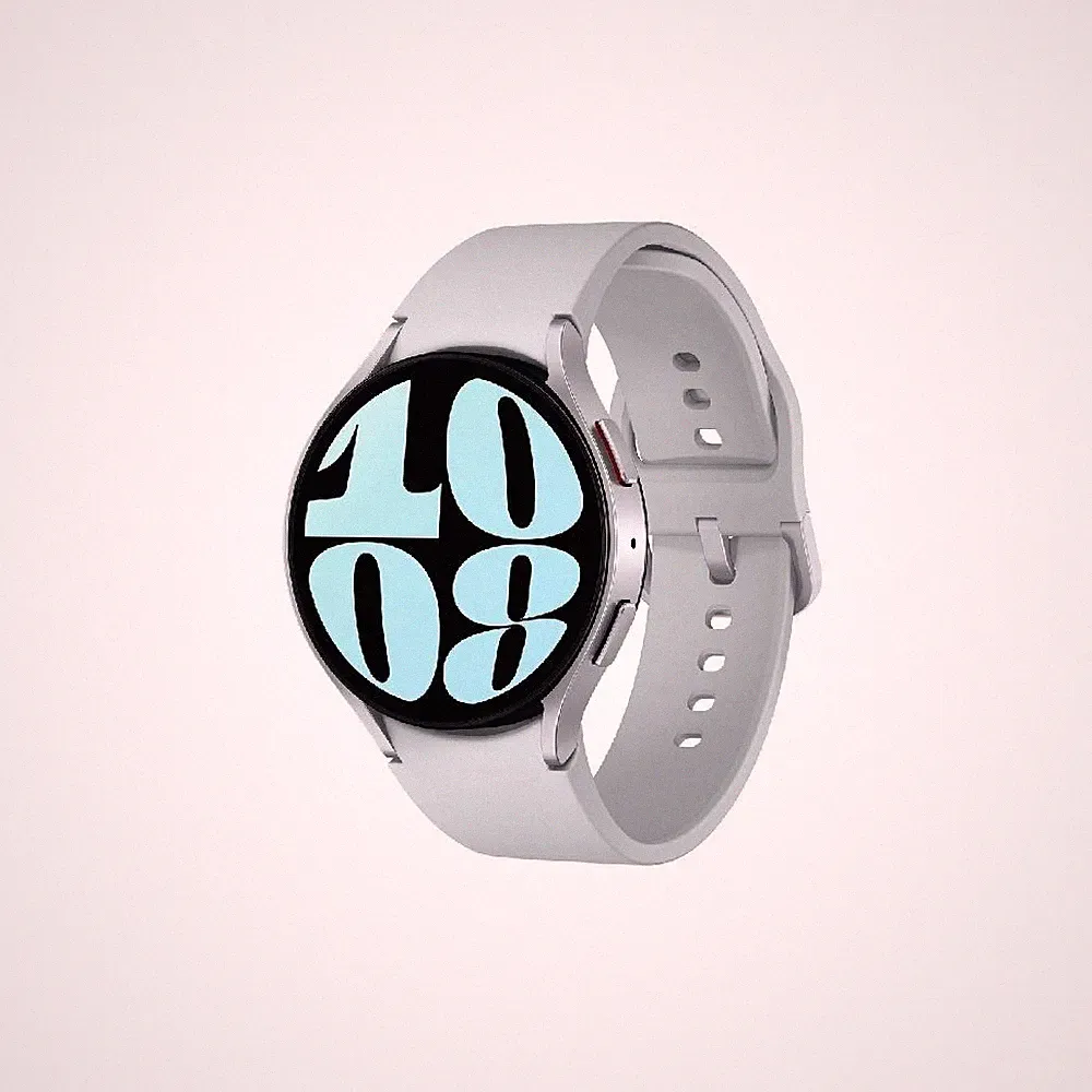 Samsung Galaxy Watch6 44 mm (SM-R940) Silber Fitnessuhr Smartwatch