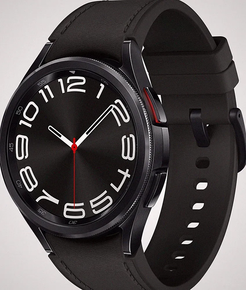 SAMSUNG Galaxy Watch6 Classic Smartwatch 43 mm Bluetooth NFC schwarz