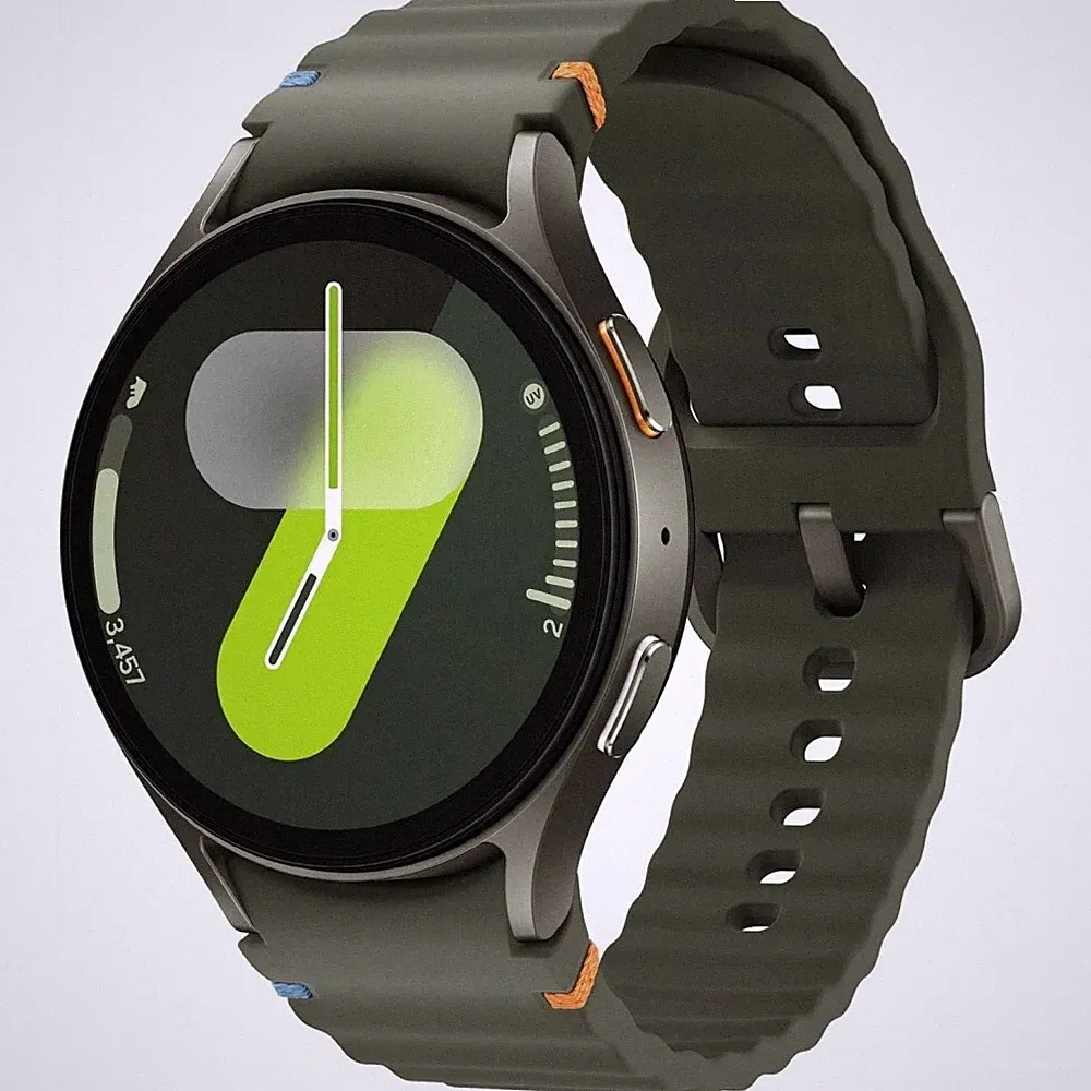 Samsung Galaxy Watch7 40 mm Aluminium Bluetooth Smartwatch Grün WLAN