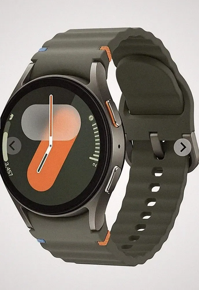 Samsung Galaxy Watch7 40mm Smartwatch, Bluetooth, Aluminium, Grün
