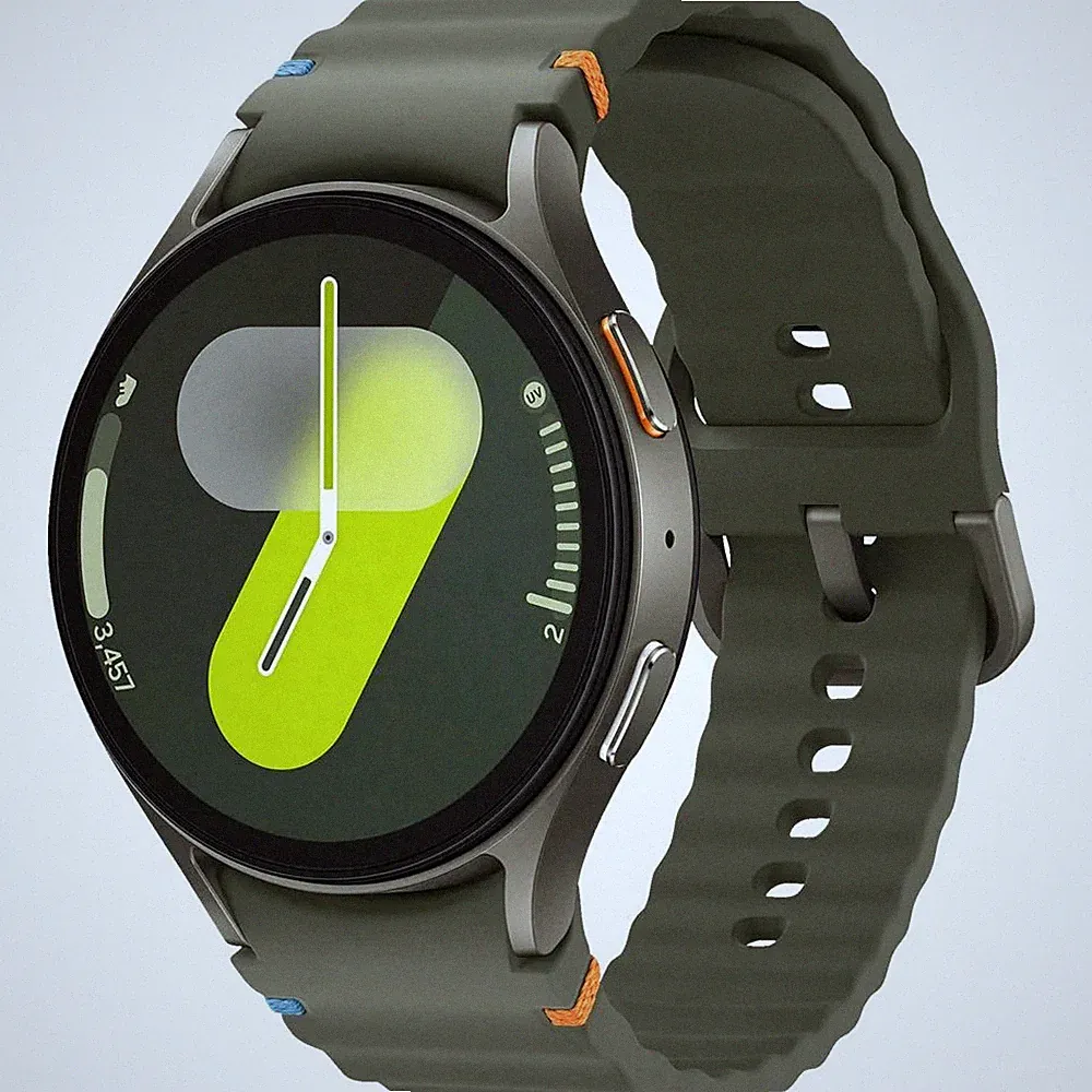 Samsung Galaxy Watch7 BT 40 mm Smartwatches Green (85-110 mm) Nitrilkautschuk