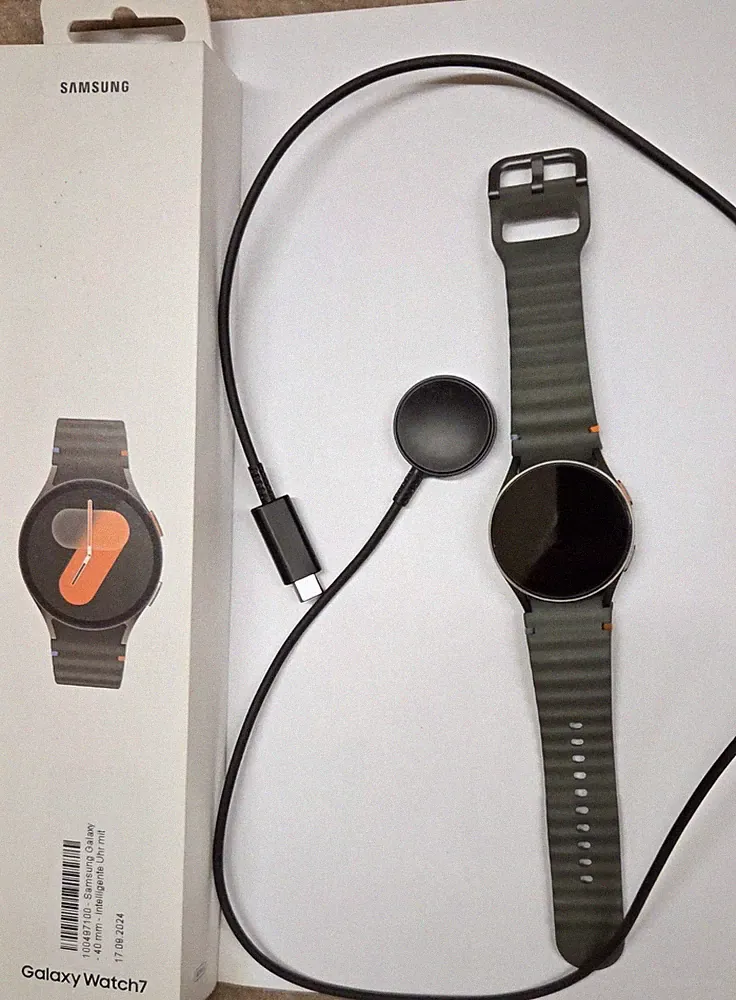Samsung Galaxy Watch7 BT 40 mm Smartwatches Green Topzustand!