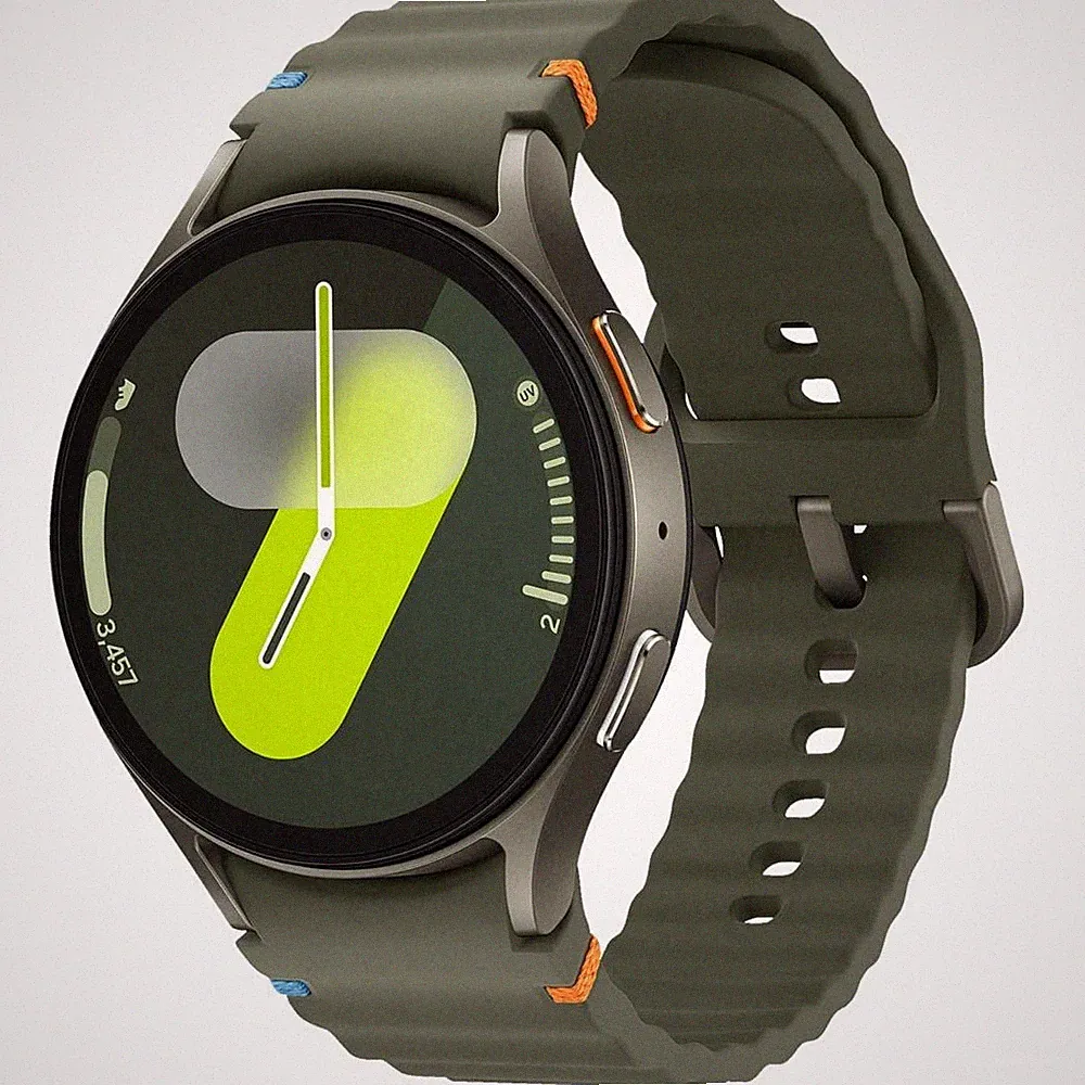 Samsung Galaxy Watch7 BT 44 mm Smartwatches Green (85-130 mm) Nitrilkautschuk