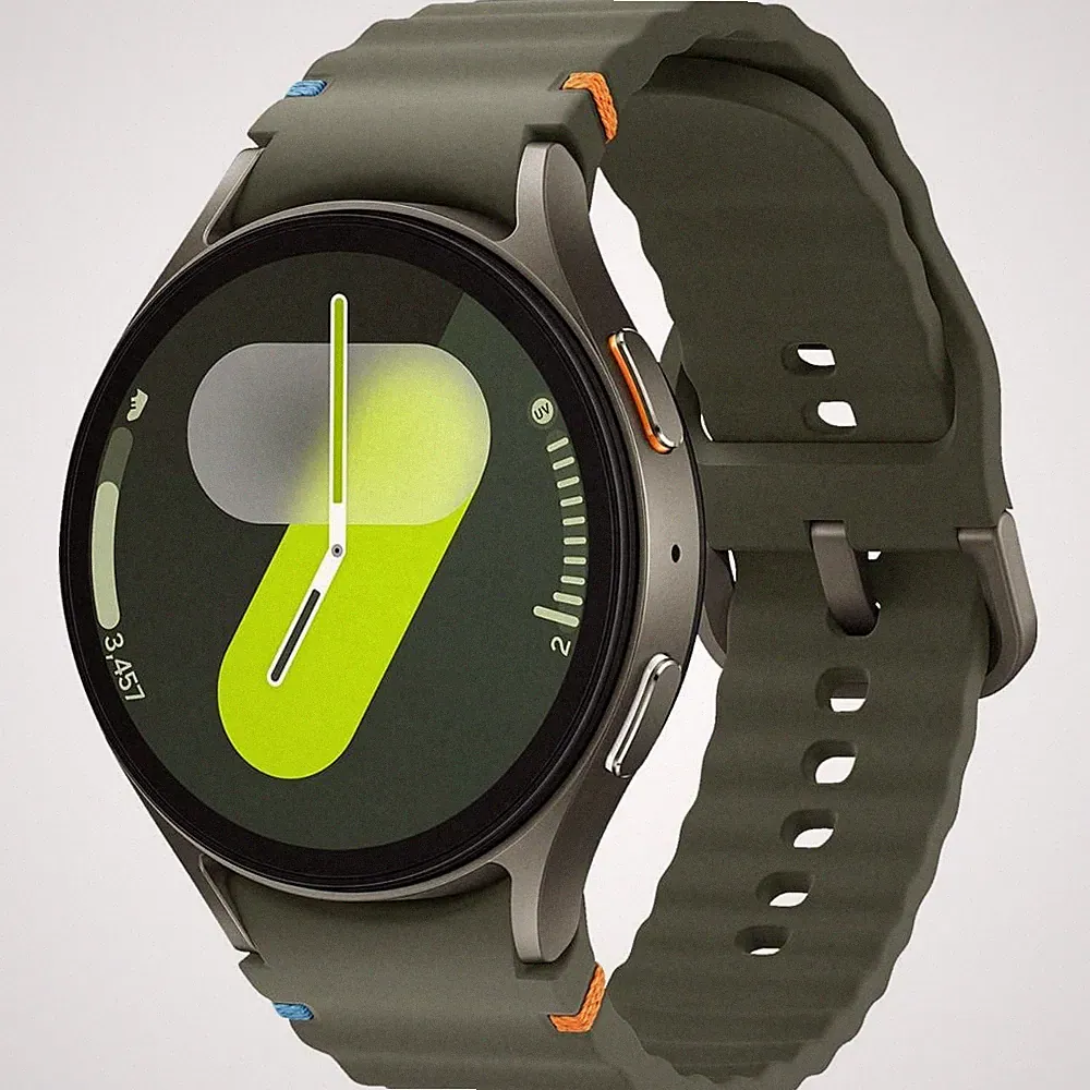 Samsung Galaxy Watch7 BT 44 mm Smartwatches Green (85-130 mm) Nitrilkautschuk