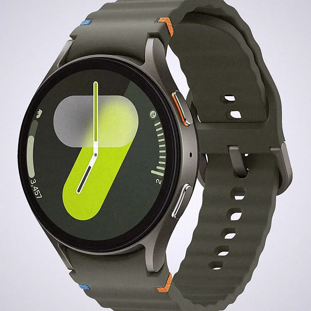 Samsung Galaxy Watch7 BT 44 mm Smartwatches Green (85-130 mm) Nitrilkautschuk