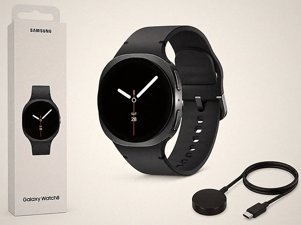 Samsung Galaxy Watch8 40mm Bluetooth Dark Gray Smartwatch Neu OVP