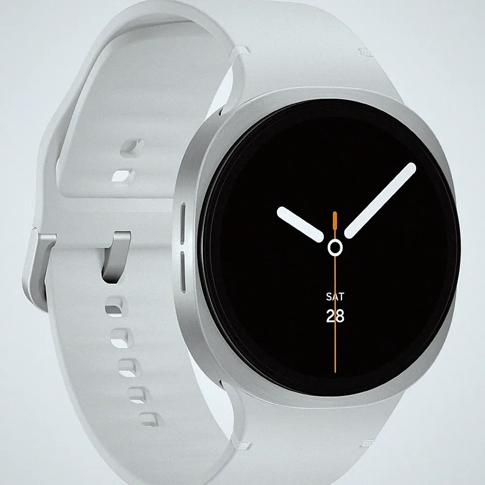 Samsung Galaxy Watch8 L330 44 mm Bluetooth Smartwatch silber AMOLED-Display NEU!