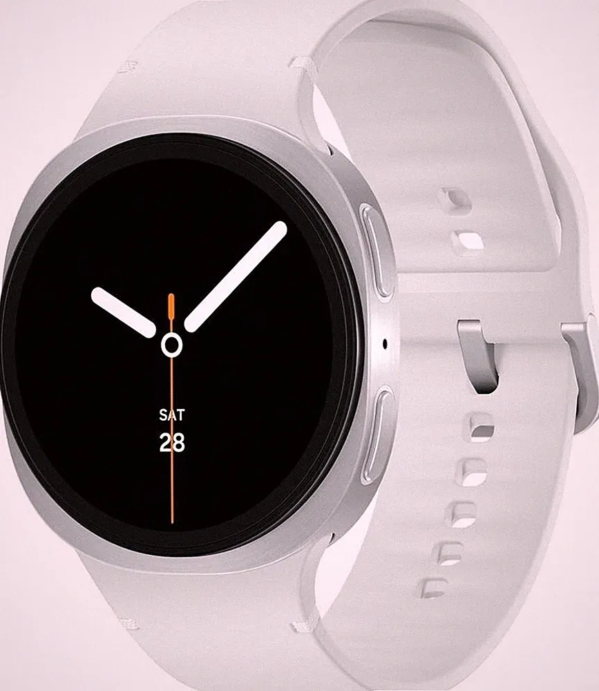 Samsung Galaxy Watch8 LTE 44mm SM-L335 EU Smartwatches Silver WIE NEU