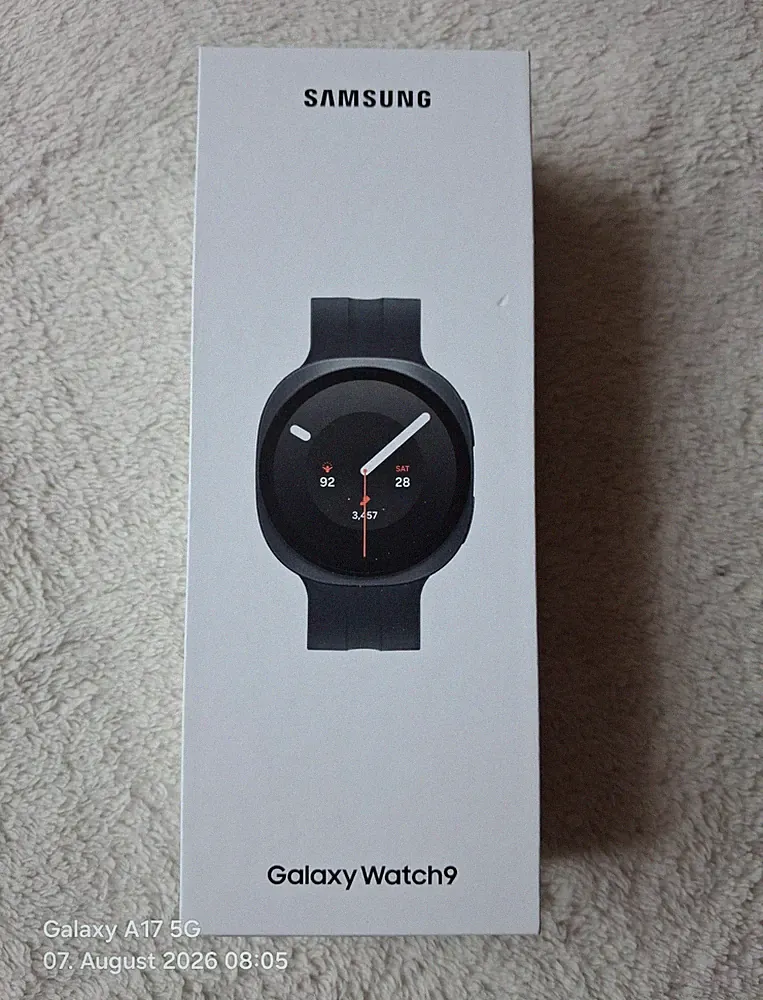 Samsung Galaxy Watch9 44 mm Smartwatch Silikonarmband GPS Wi‑Fi Bluetooth