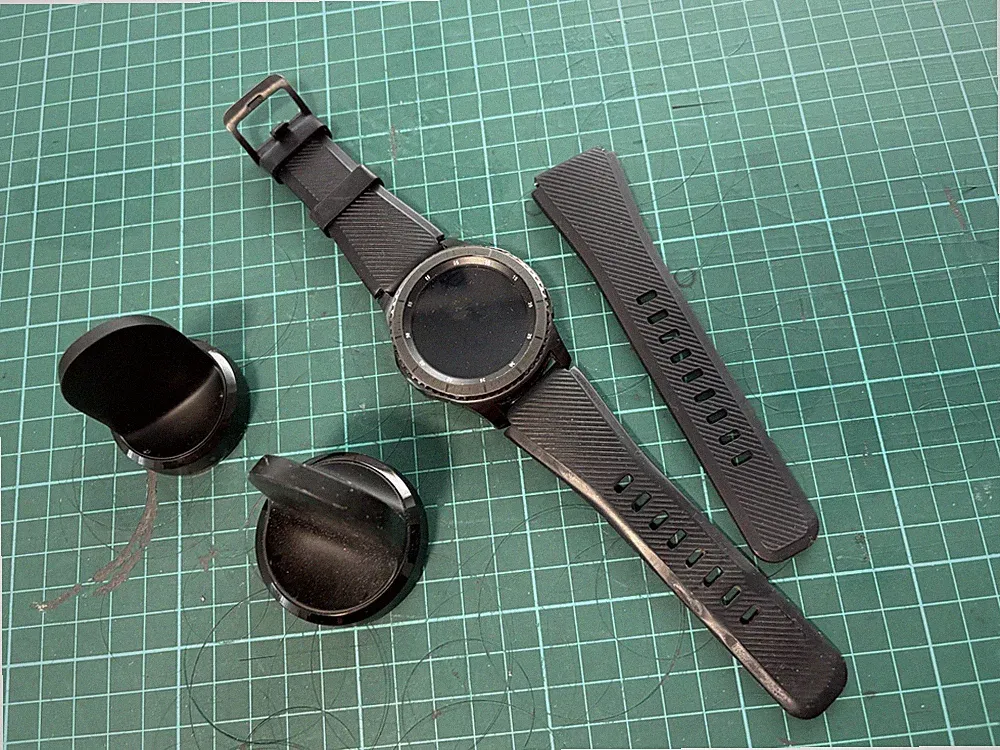 Samsung Gear S3 Frontier Smartwatch – Gebraucht & voll funktionsfähig