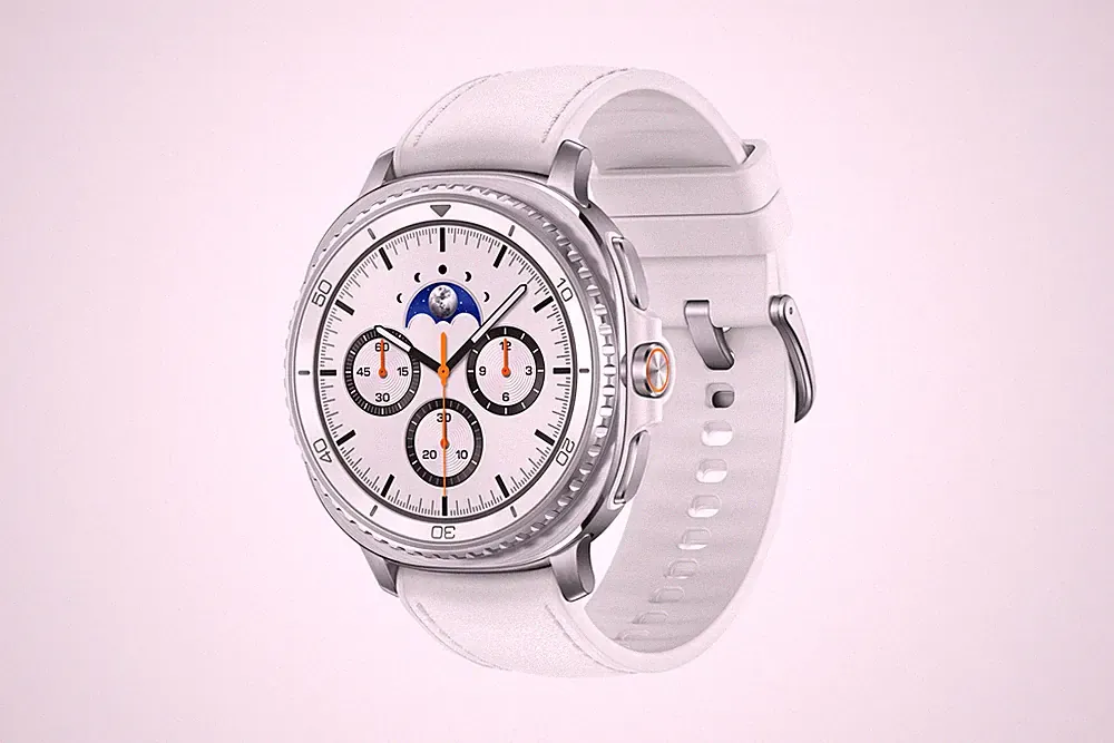 Samsung SM-L500 Galaxy Watch8 Classic 46mm Silber Smartwatch Android Unisex NFC