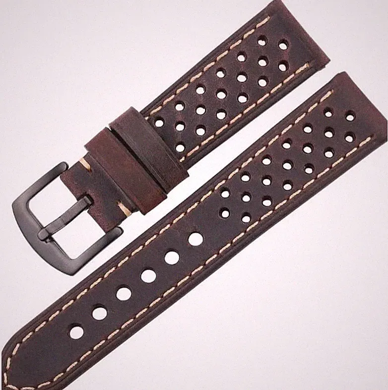 Samsung SmartWatch 22mm Leather er Vintage Armband