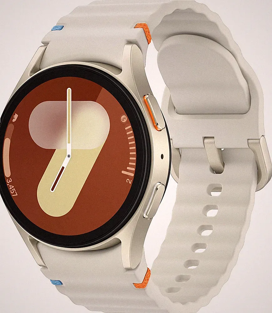 SAMSUNG Smartwatch Galaxy Watch 7 40mm AMOLED 1,3 Zoll Wear OS Aluminium B-WARE