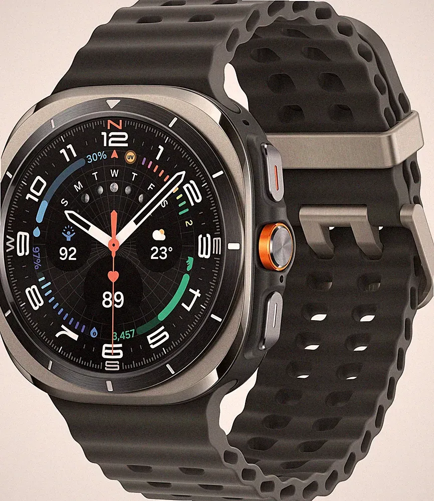 SAMSUNG Smartwatch Galaxy Watch Ultra LTE 47mm Titan Wear OS grau silber B-WARE