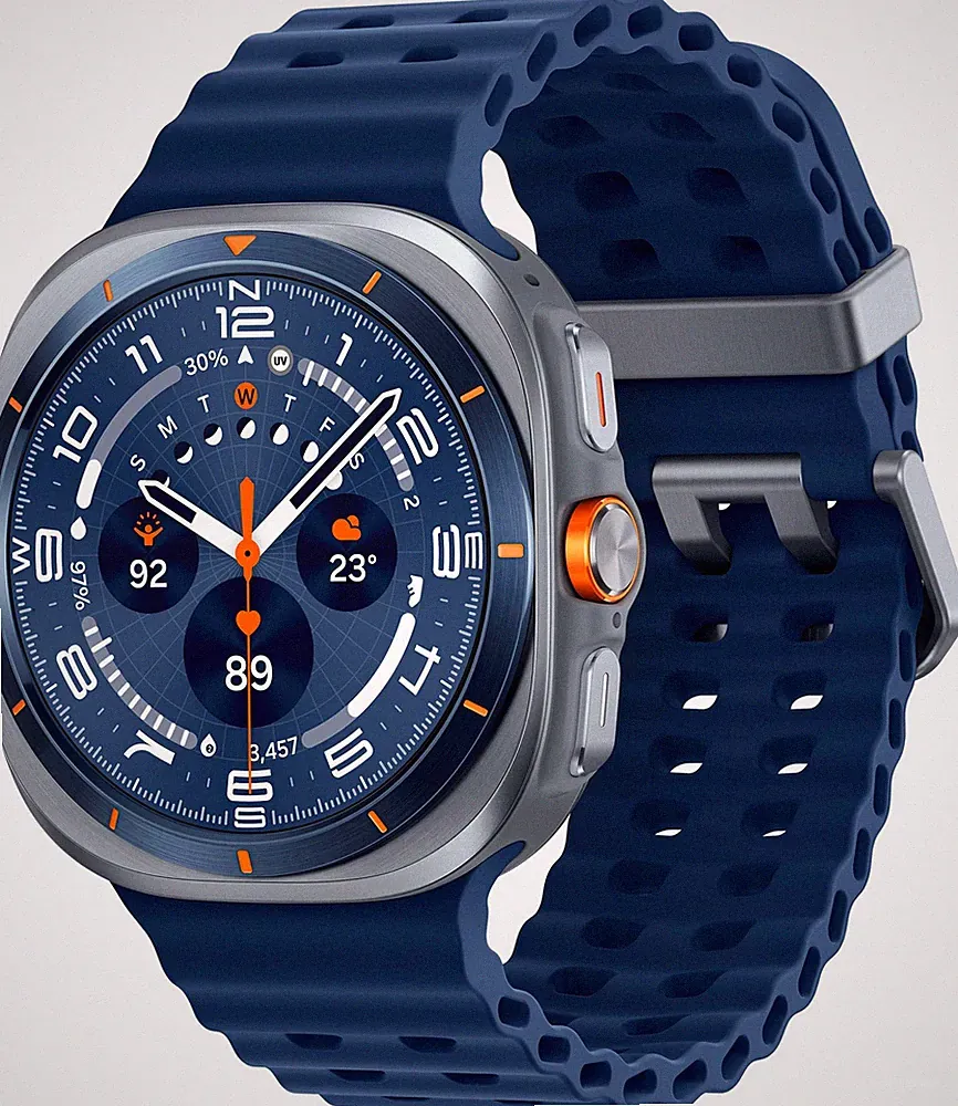 SAMSUNG Smartwatch Galaxy Watch Ultra LTE 47mm Titan Wear OS Titan Blau B-Ware