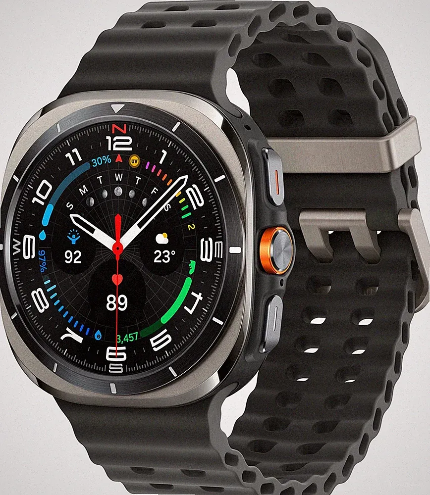 SAMSUNG Smartwatch Galaxy Watch Ultra LTE 47mm Titan Wear OS Titan Silber B-Ware