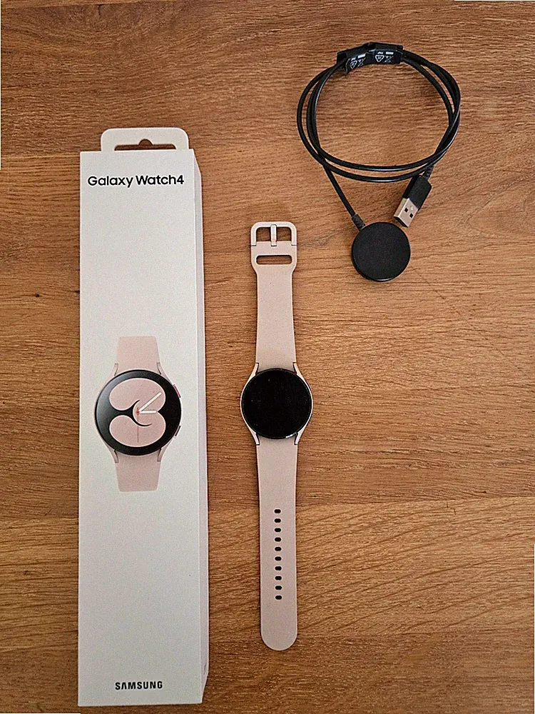 SAMSUNG Smartwatch Galaxy Watch4 40mm 16GB 5ATM OLED Herzfrequenz pink